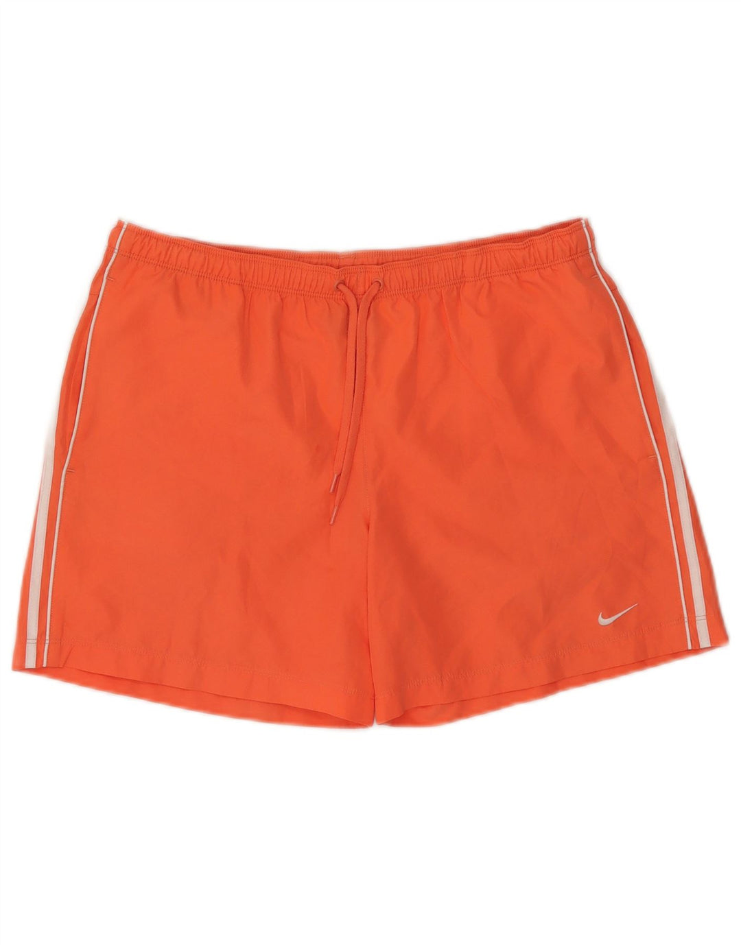 NIKE Short de sport pour femme UK 10/12 Orange moyen