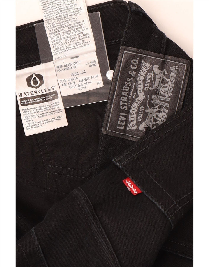 Levi's Jean Slim Homme W32 L32 Noir Coton