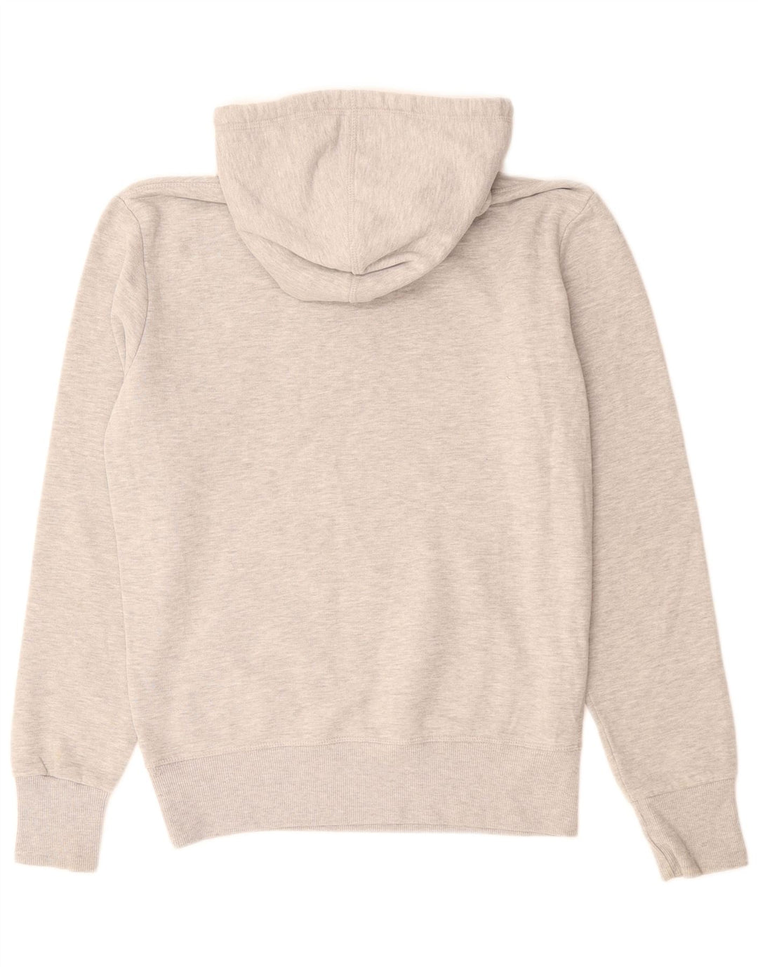 SUPERDRY Pull à Capuche Graphique Homme Gris Moyen Coton
