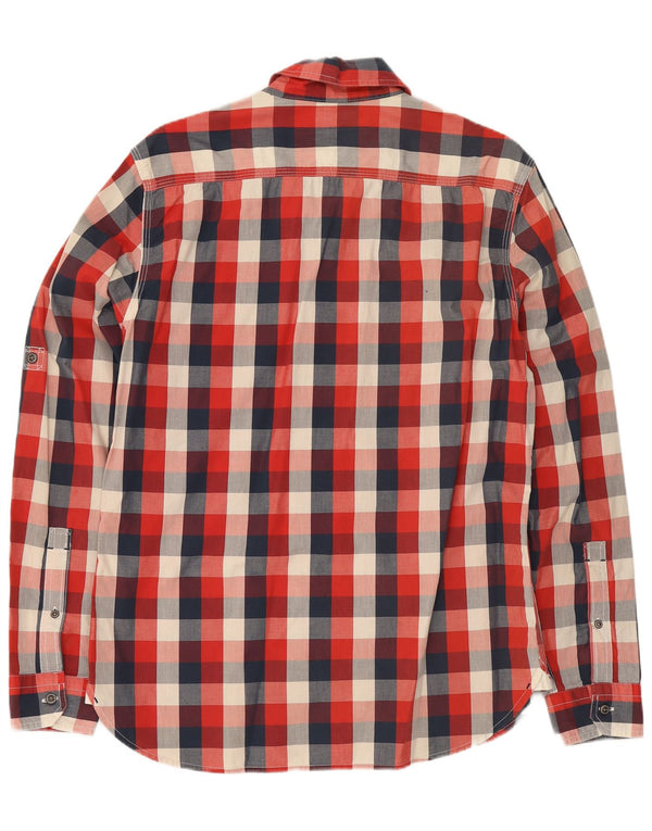Levi's Chemise Slim Fit Homme Rouge Moyen Vichy Coton