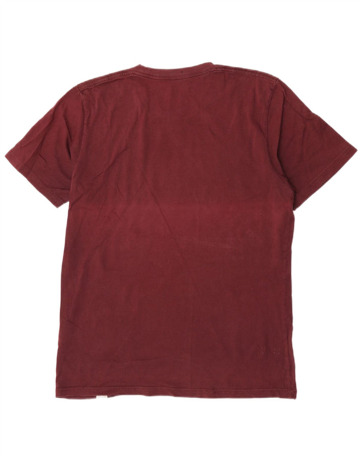 Carhartt T-shirt graphique pour homme en coton bordeaux moyen