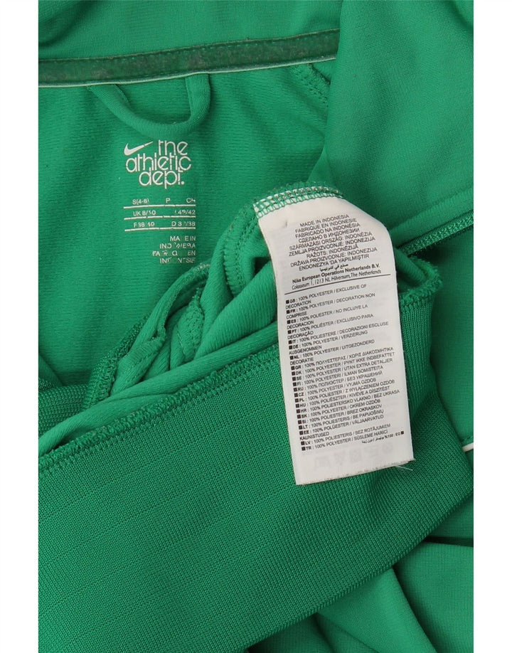 Nike Veste de survêtement pour femme UK 8/10 Petit Vert Polyester