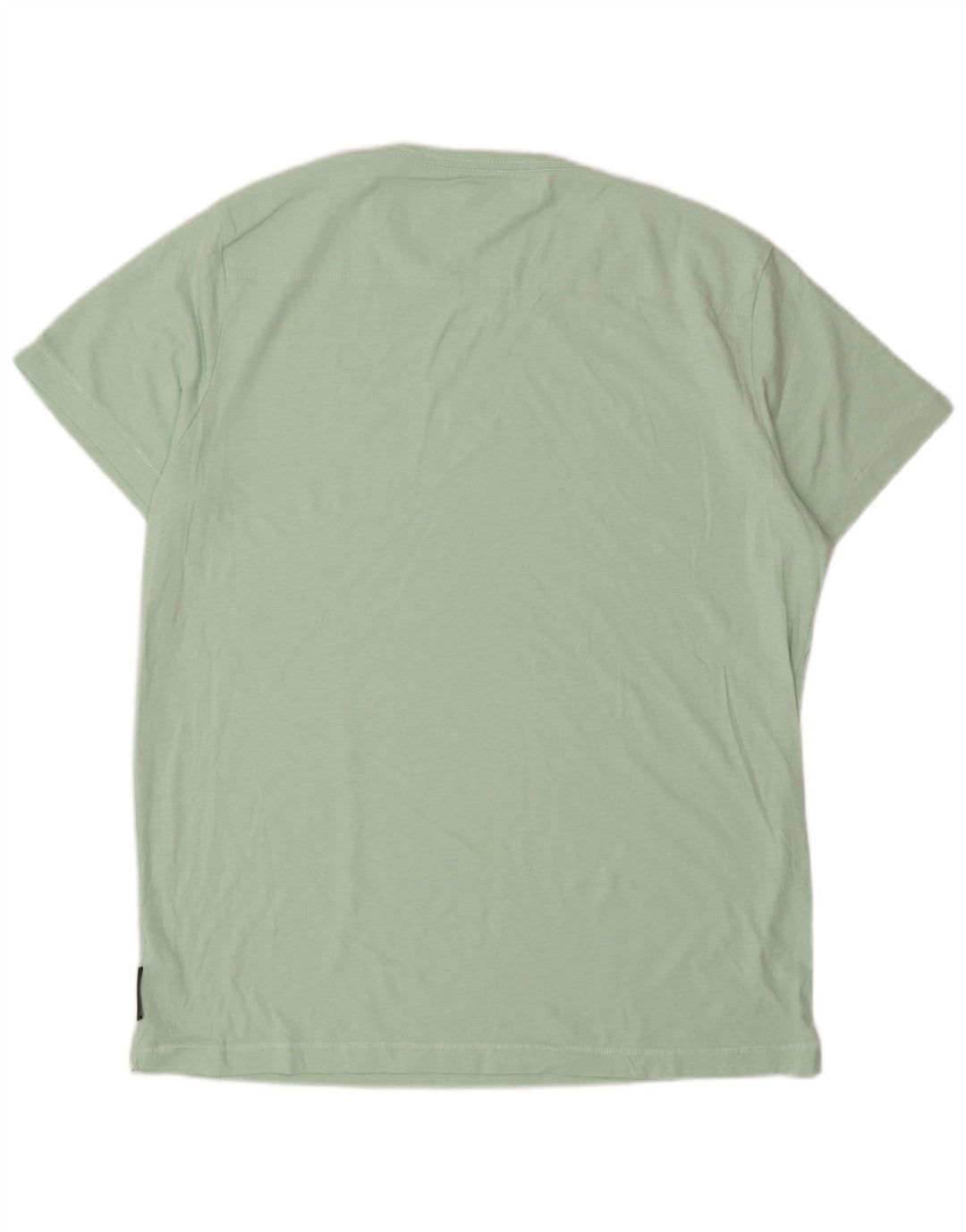 French Connection T-Shirt Homme Haut Large Vert Coton