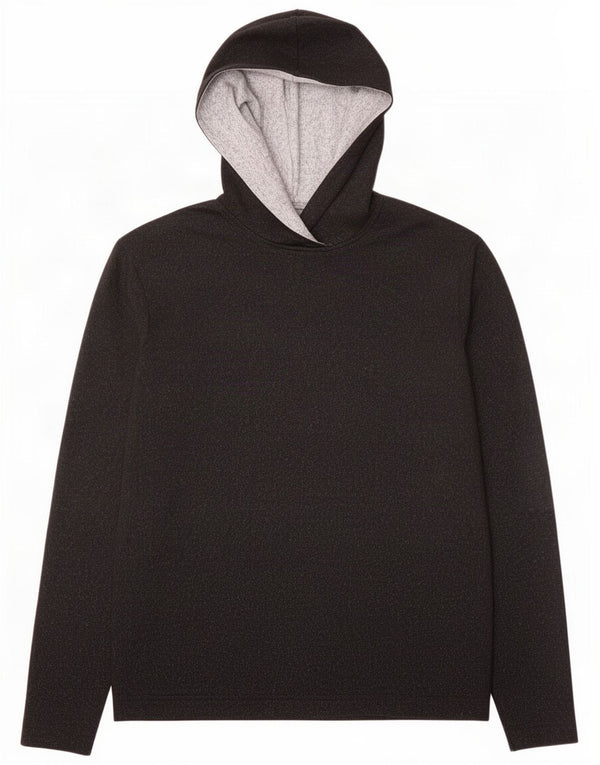 Marks & Spencer Haut à capuche à manches longues pour homme Noir moyen Polyester