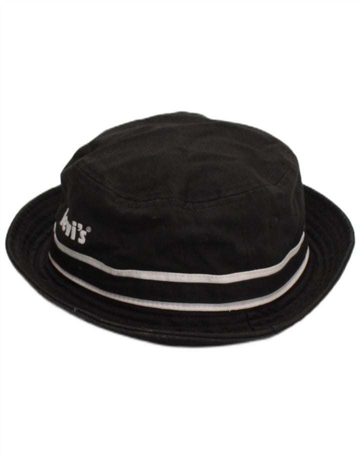 Levi Strauss & Co Chapeau bob graphique pour homme en coton rayé noir moyen