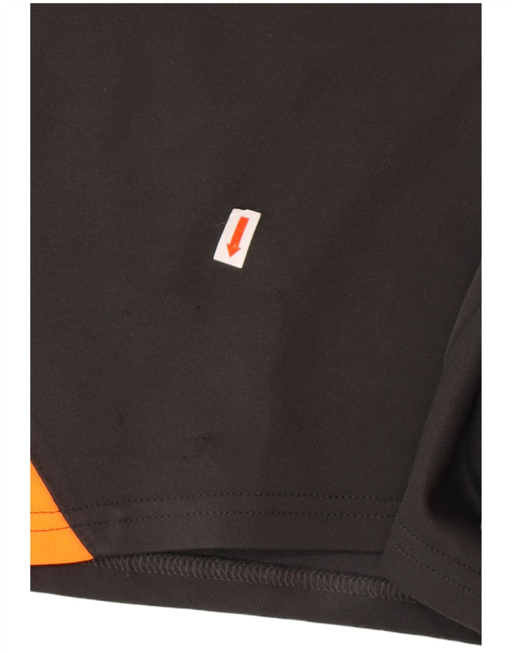 VINTAGE Short de sport graphique pour homme 2XL Gris Colorblock