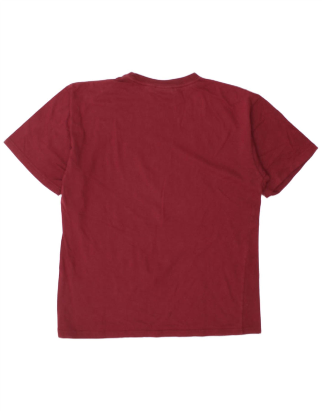Reebok T-Shirt Homme Haut Large Coton Bordeaux