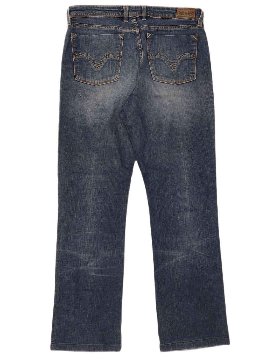 Levi's Jean Droit 627 Femme W34 L30 Bleu Coton