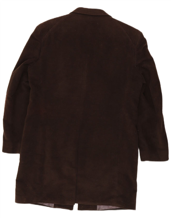 French Connection Manteau pour homme UK 40 Large Marron Coton