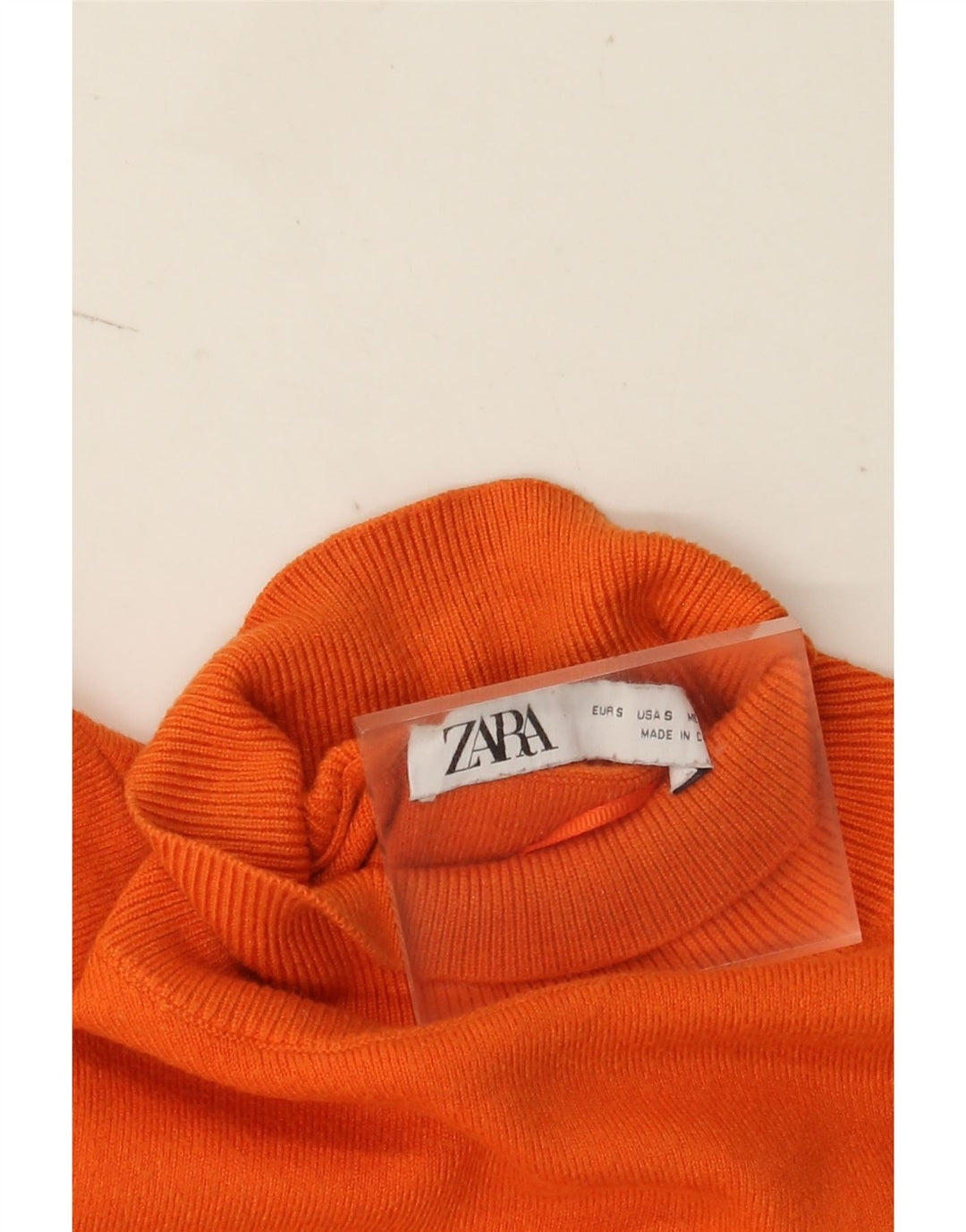 Zara Robe pull pour femme UK 8 Small Orange