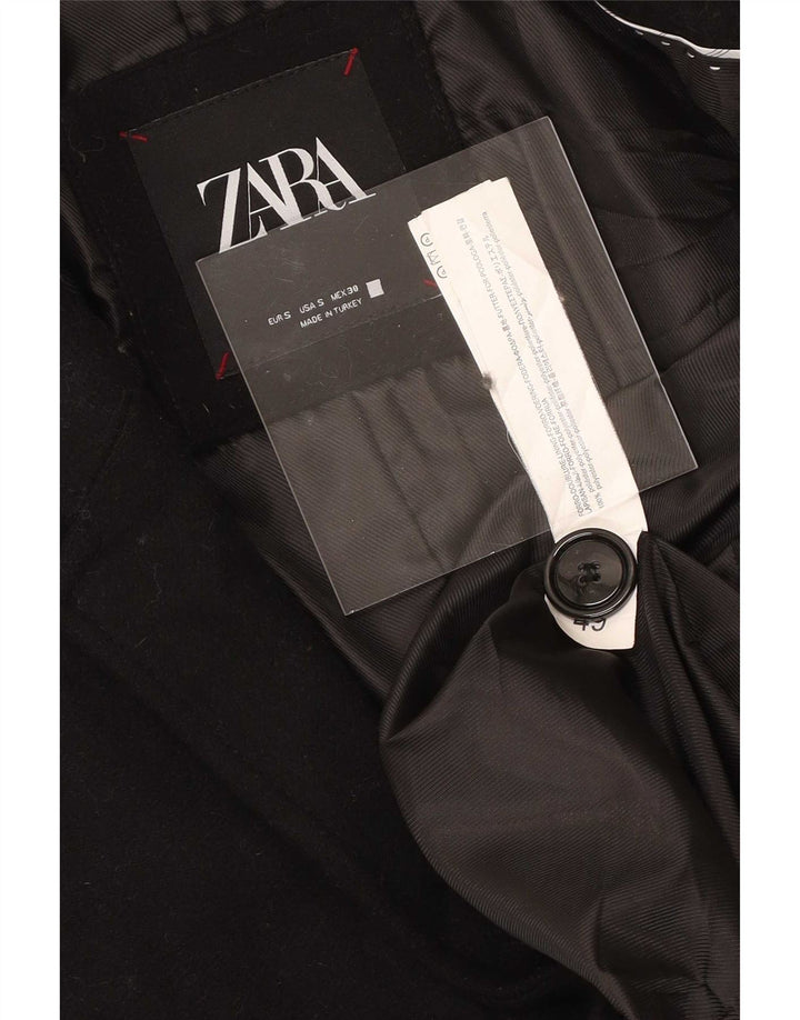 Zara Manteau Homme UK 36 Petit Noir
