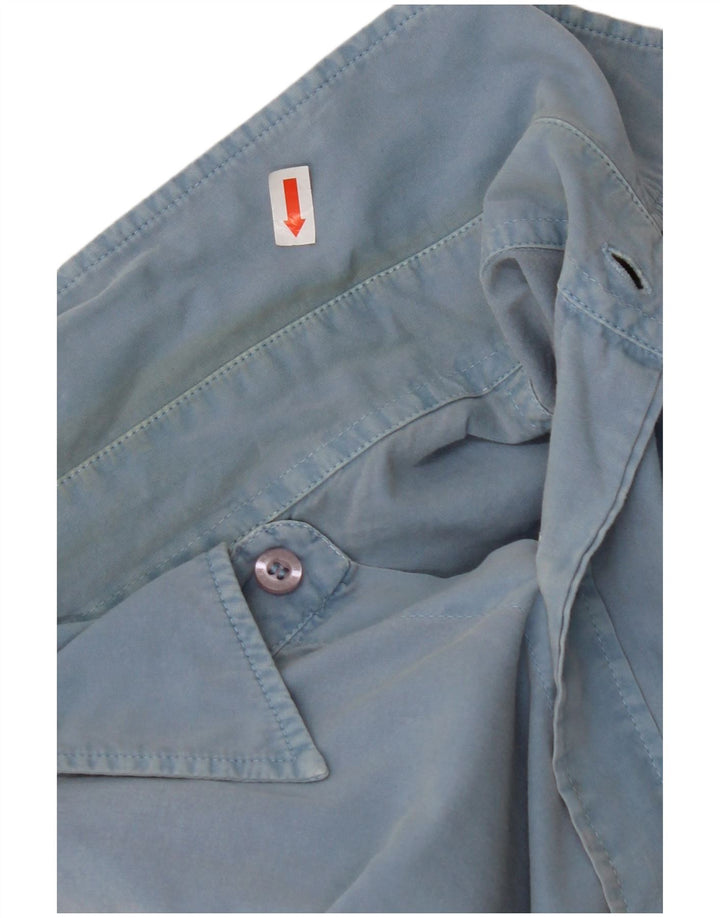 WRANGLER Chemise Homme Large Bleu Coton