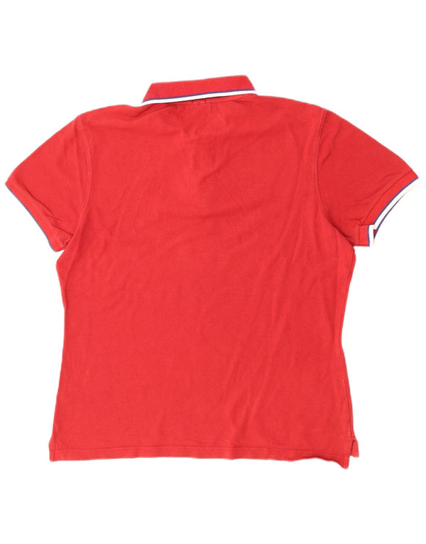 Conte of Florence Polo Slim Fit Homme XL Coton Rouge