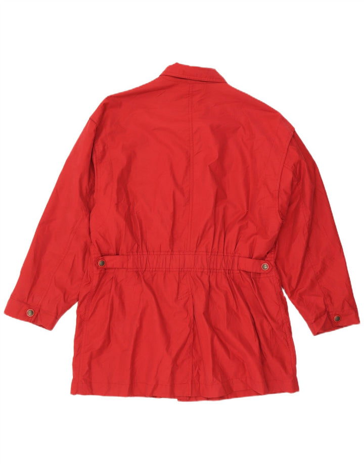 Penny Black Veste utilitaire pour femme UK 16 Grand coton rouge