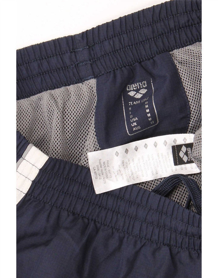 Arena Pantalon De Survêtement Homme Bleu Marine Moyen Colorblock Polyester