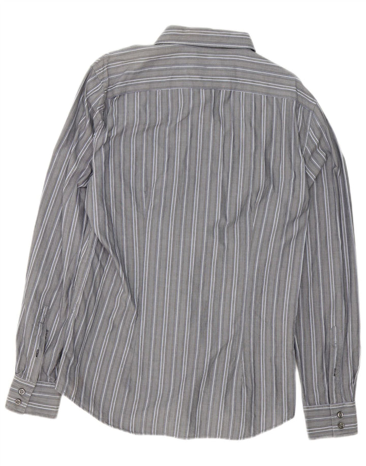 Chemise Homme Gas XL Gris Rayé Coton