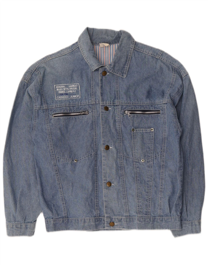 Casucci Veste en Jean Femme IT 42 Bleu Moyen Coton