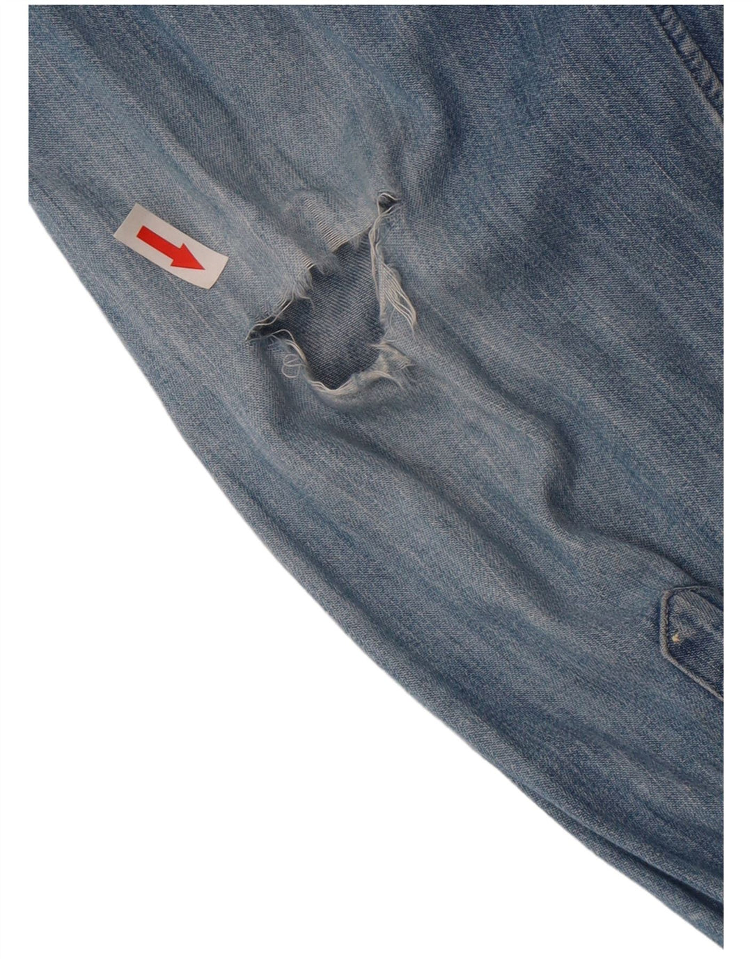 Ralph Lauren Chemise en jean coupe slim pour homme XL Bleu coton
