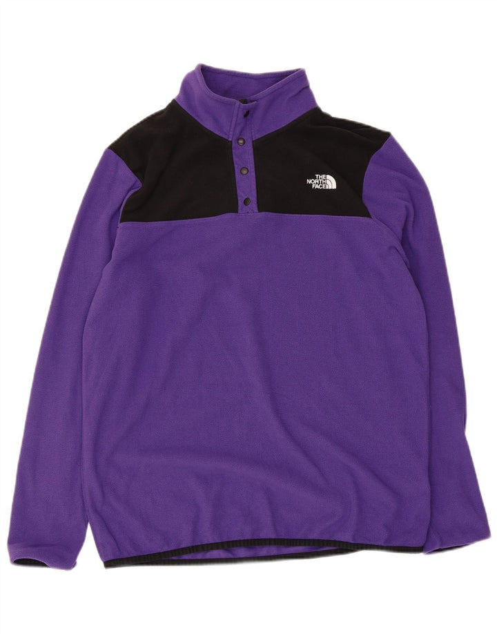 THE NORTH FACE Pull polaire pour femme UK 14 Violet moyen Colourblock