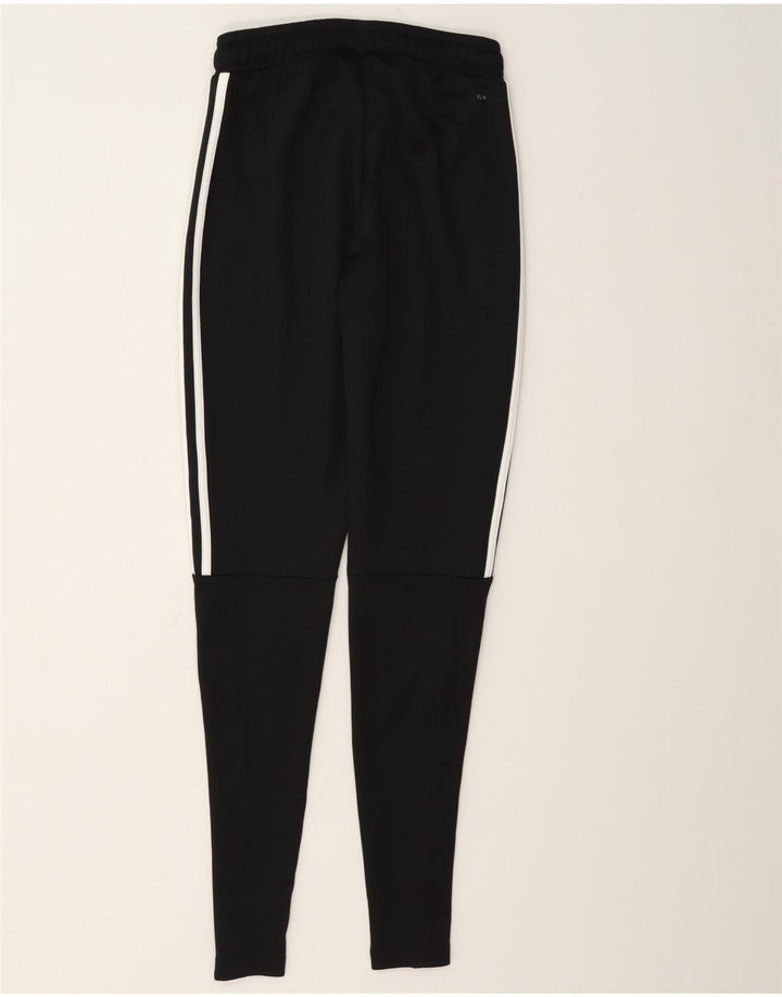 Adidas Pantalon de survêtement Climalite pour femme UK 8/10 Small Noir Polyester