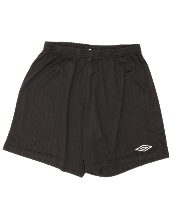 Umbro Short de Sport Homme XL Noir Polyester