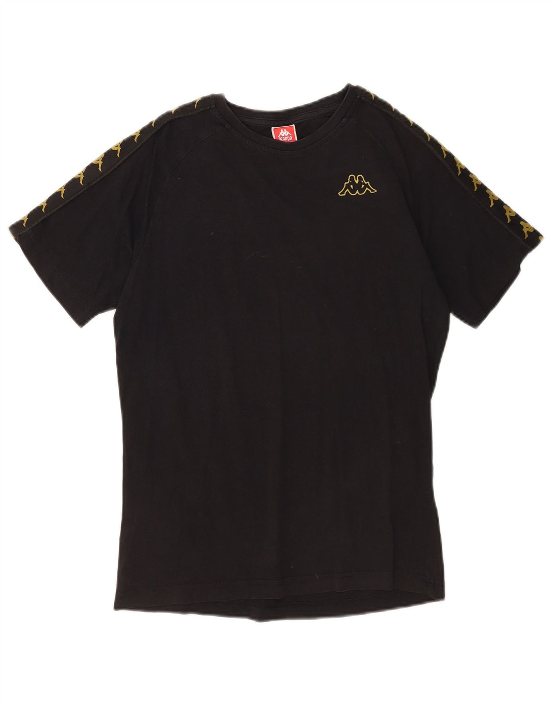 Kappa T-Shirt Graphique Homme Noir Moyen