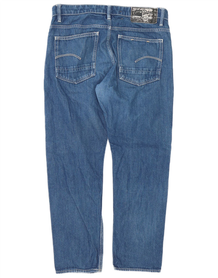 G-Star Jean droit W32 L27 homme bleu coton