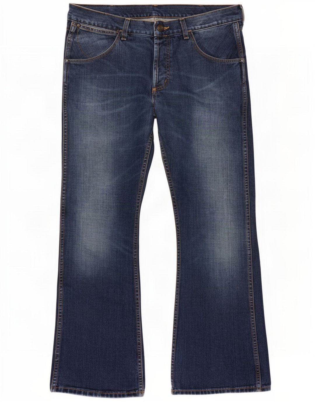 Wrangler Jean Bootcut Homme W36 L32 Bleu Coton