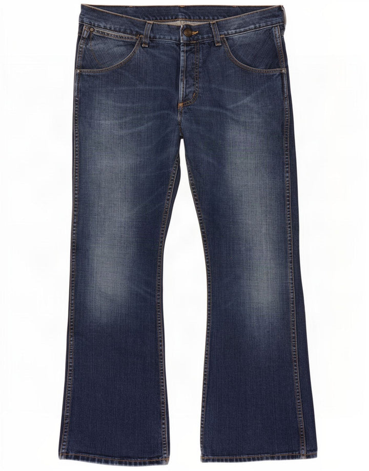 Wrangler Jean Bootcut Homme W36 L32 Bleu Coton