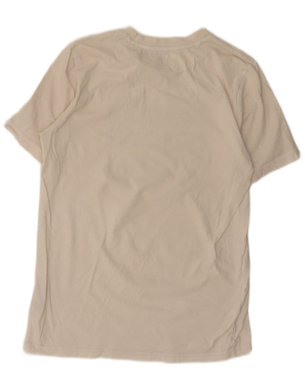 Adidas T-shirt graphique pour homme Petit coton blanc