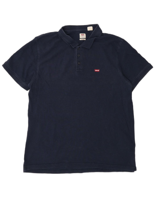 Levi's Polo Standard Fit Homme Bleu Marine Large