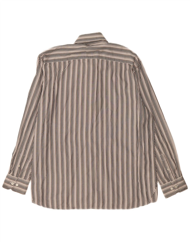 LERROS Chemise Homme 2XL Gris Rayé Coton