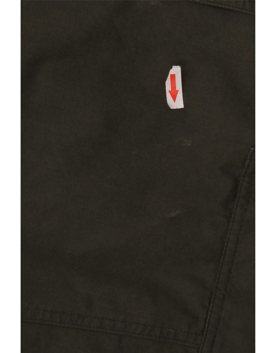 Woolrich Veste utilitaire pour homme UK 40 Large Vert Coton