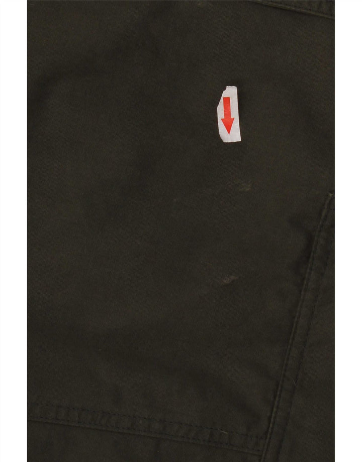 Woolrich Veste utilitaire pour homme UK 40 Large Vert Coton