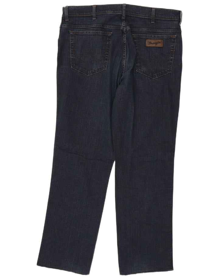 Wrangler Jean droit homme W38 L31 bleu marine