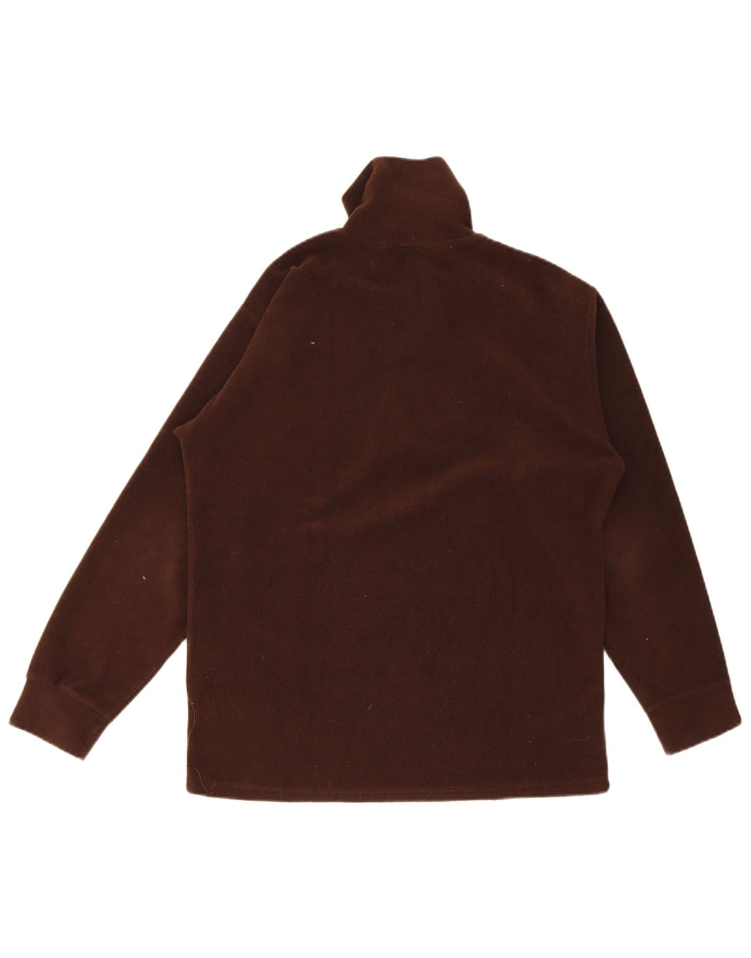 Fila Pull Polaire à Col Zippé Homme Marron Moyen