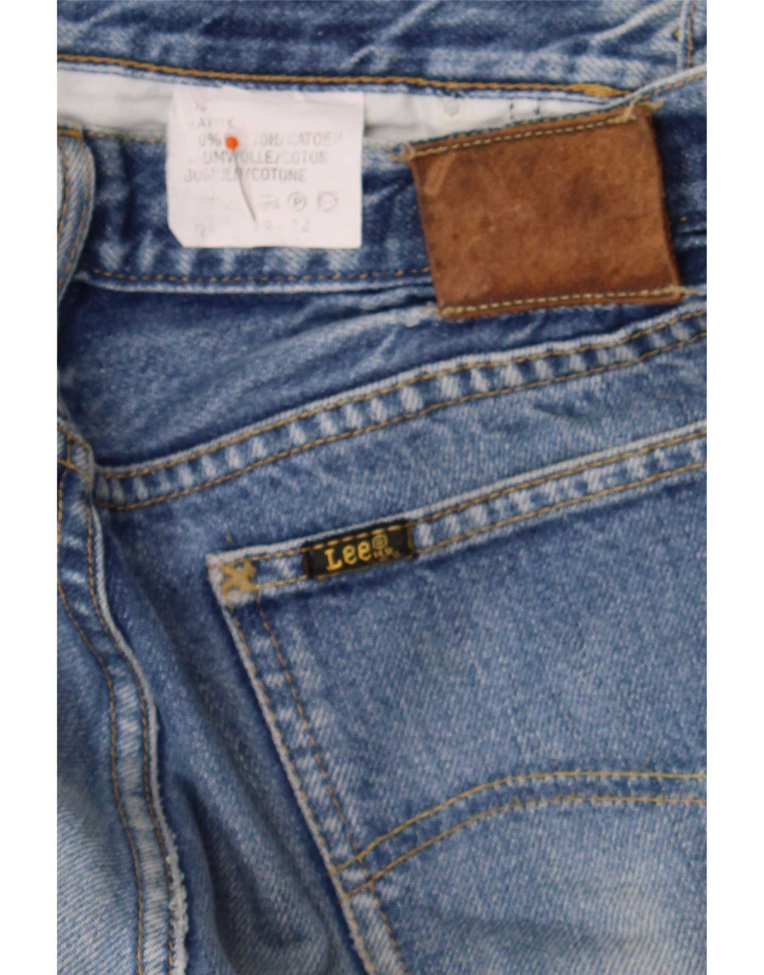 Lee Jean droit homme W33 L34 bleu coton