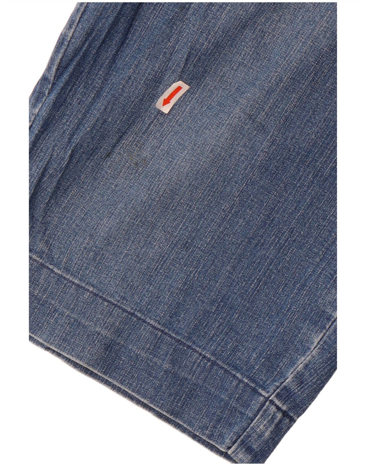 Lee Womens Petite Capri Jeans US 8 Medium W30 L18 Bleu Coton