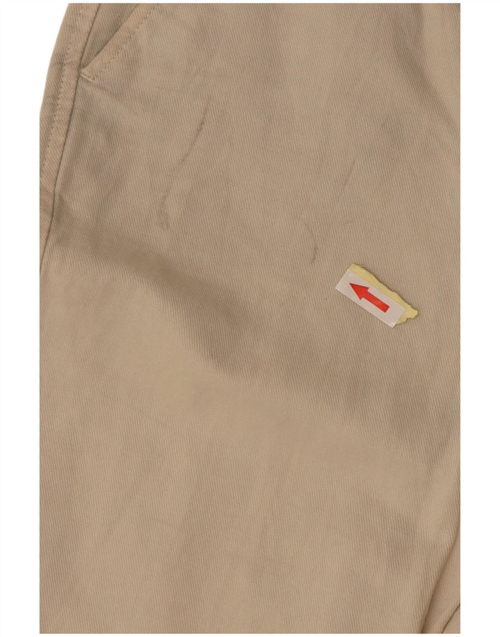 Zara Pantalon Chino Bootcut Femme XS W24 L30 Beige