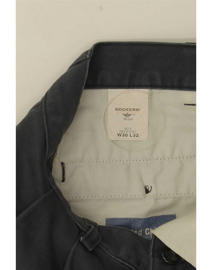 Dockers Pantalon Chino Pegged Homme W30 L32 Gris