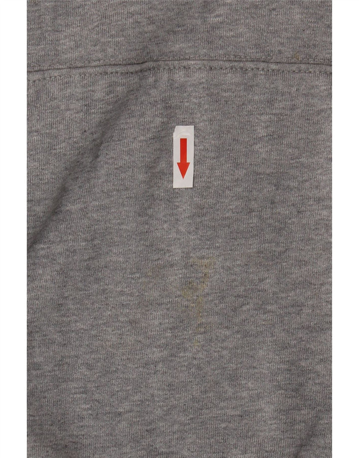 Levi's Pull à Capuche Graphique Homme Gris Coton Large