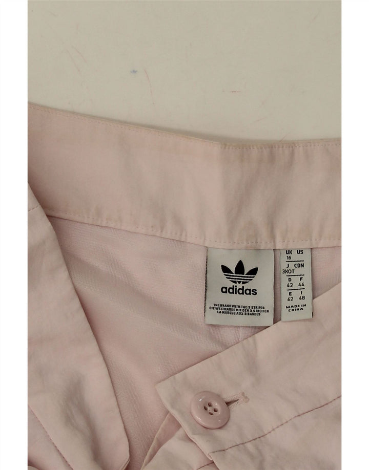ADIDAS Womens Shorts UK 16 Large W32 Pink Polyester Vintage Adidas and Second-Hand Adidas from Messina Hembry 