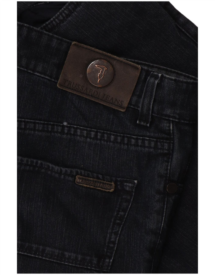 Trussardi Jean Droit W34 L30 Bleu Marine Homme