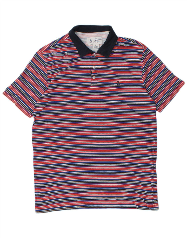 Penguin Polo Homme Medium Multicolore Rayé Coton