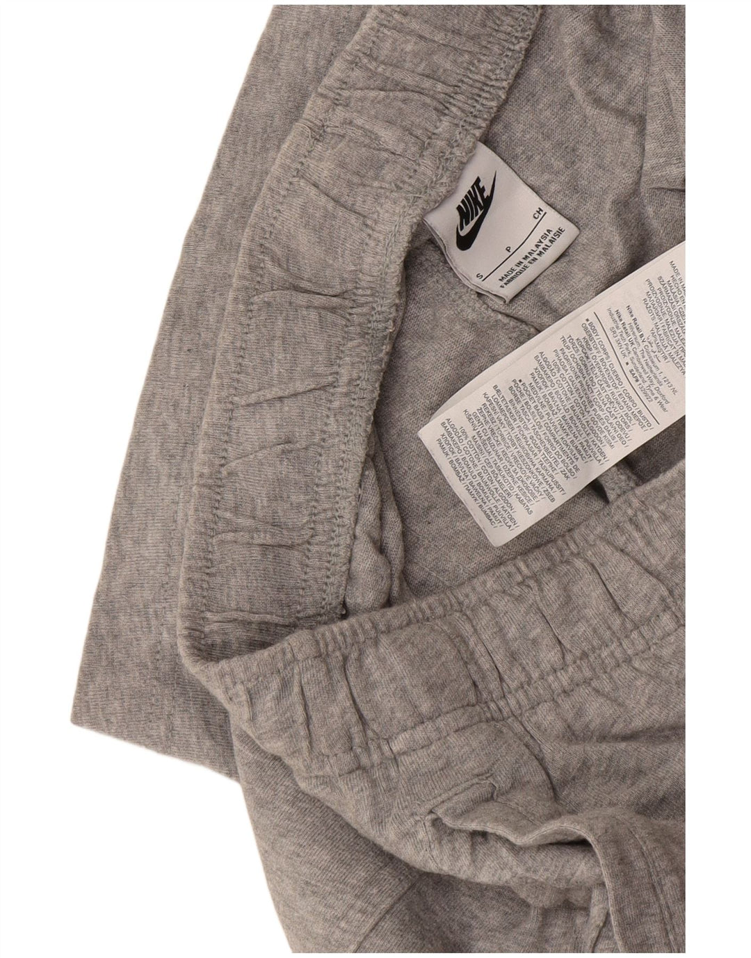 Nike Short de sport pour homme en coton moucheté Gris Taille S