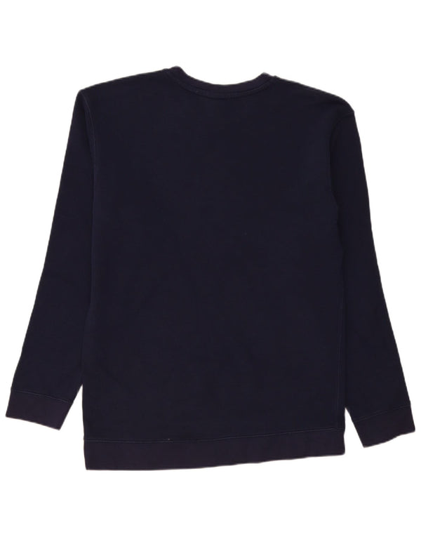 Nike Sweat-shirt pour homme en coton bleu marine Taille L