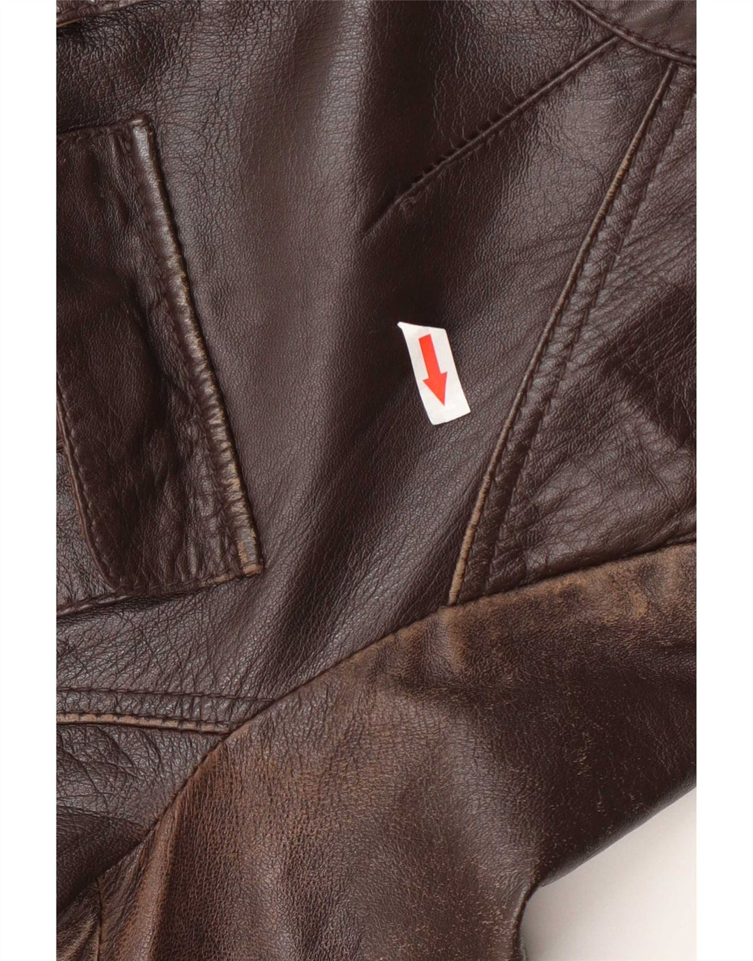 Chyston Veste utilitaire en cuir pour femme UK 12 Marron moyen