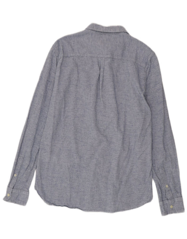 Superdry Chemise Regular Fit Homme Bleu Coton