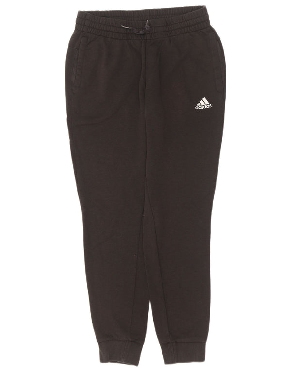 Adidas Pantalon de survêtement graphique pour femme Joggers UK 8/10 Petit gris coton