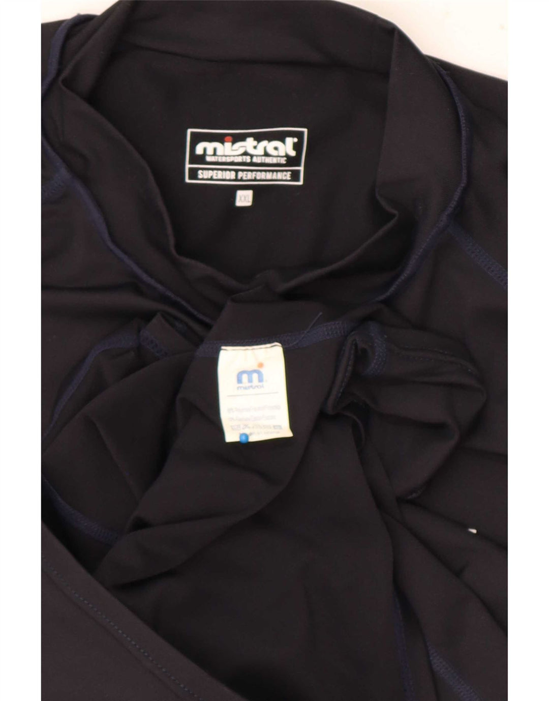 Mistral Garçon T-Shirt Graphique Top 13-14 ans 2XL Bleu Marine Polyester